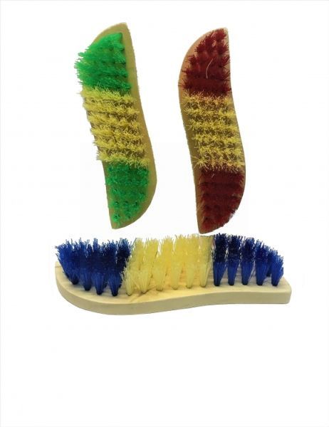 Quality Way Wooden Scrub Brush With Hard Bristle